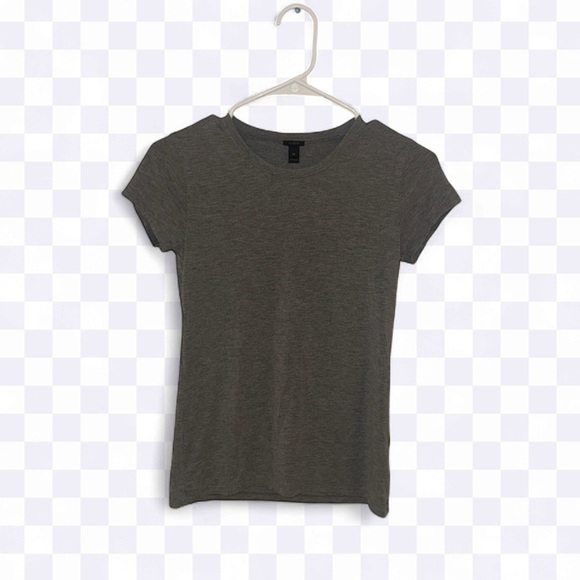 J. Crew Gray Crewneck Tee - Picture 1 of 5